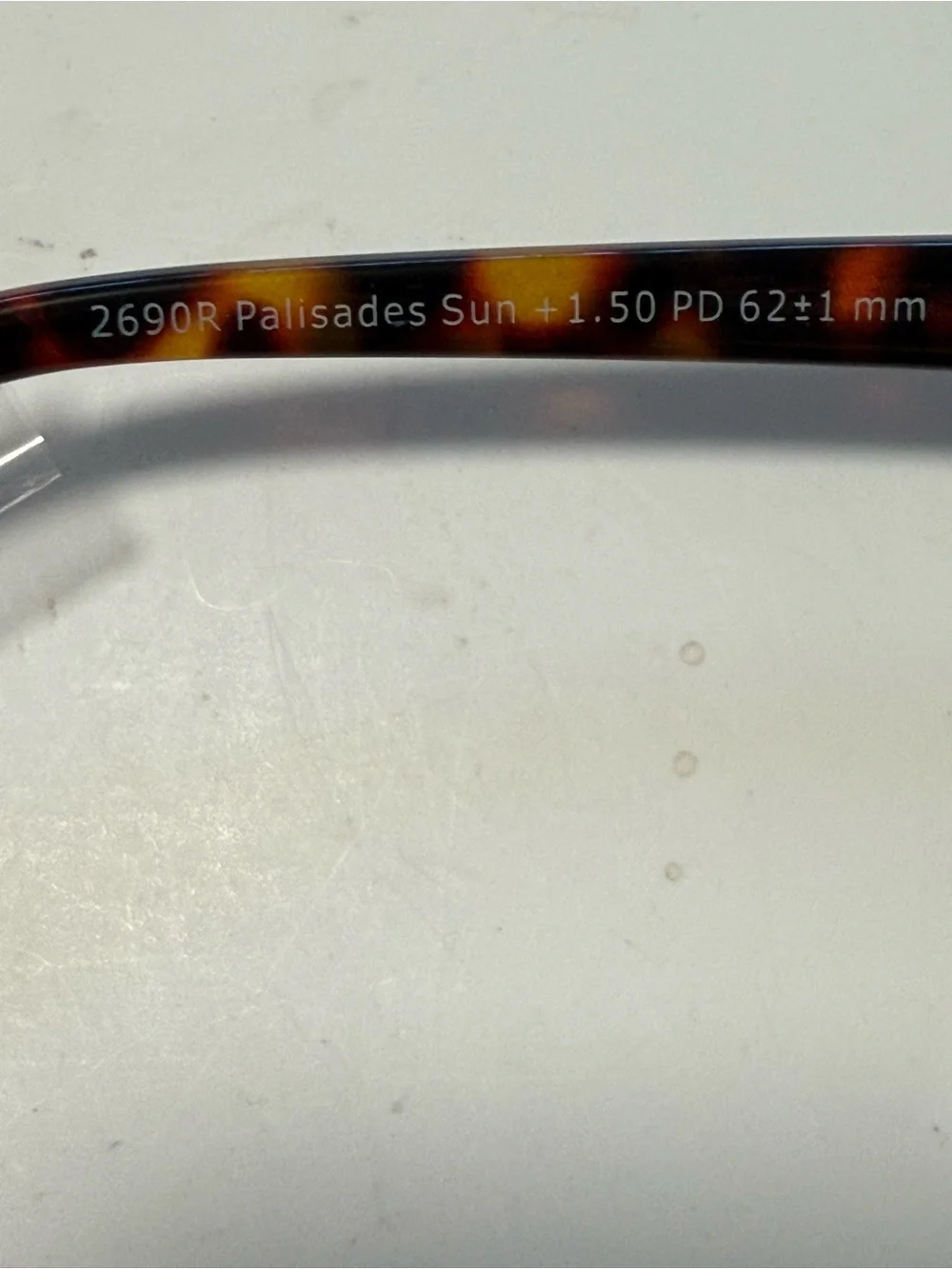 NWT- PEEPERS PALISADES SURF Tortoiseshell Sq. Sunglasses w/Brown Lenses. +1.50